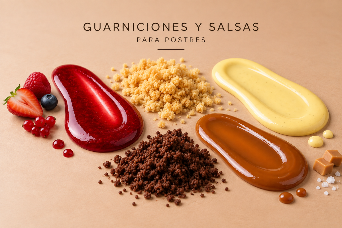 Guarniciones y Salsas Postre MadCurtis